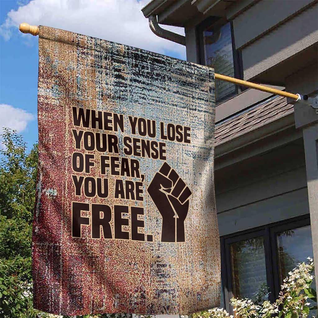 John Lewis Garden Flag with Freedom Quote Graphic Civil Rights and Legacy Tribute - Wonder Print Shop