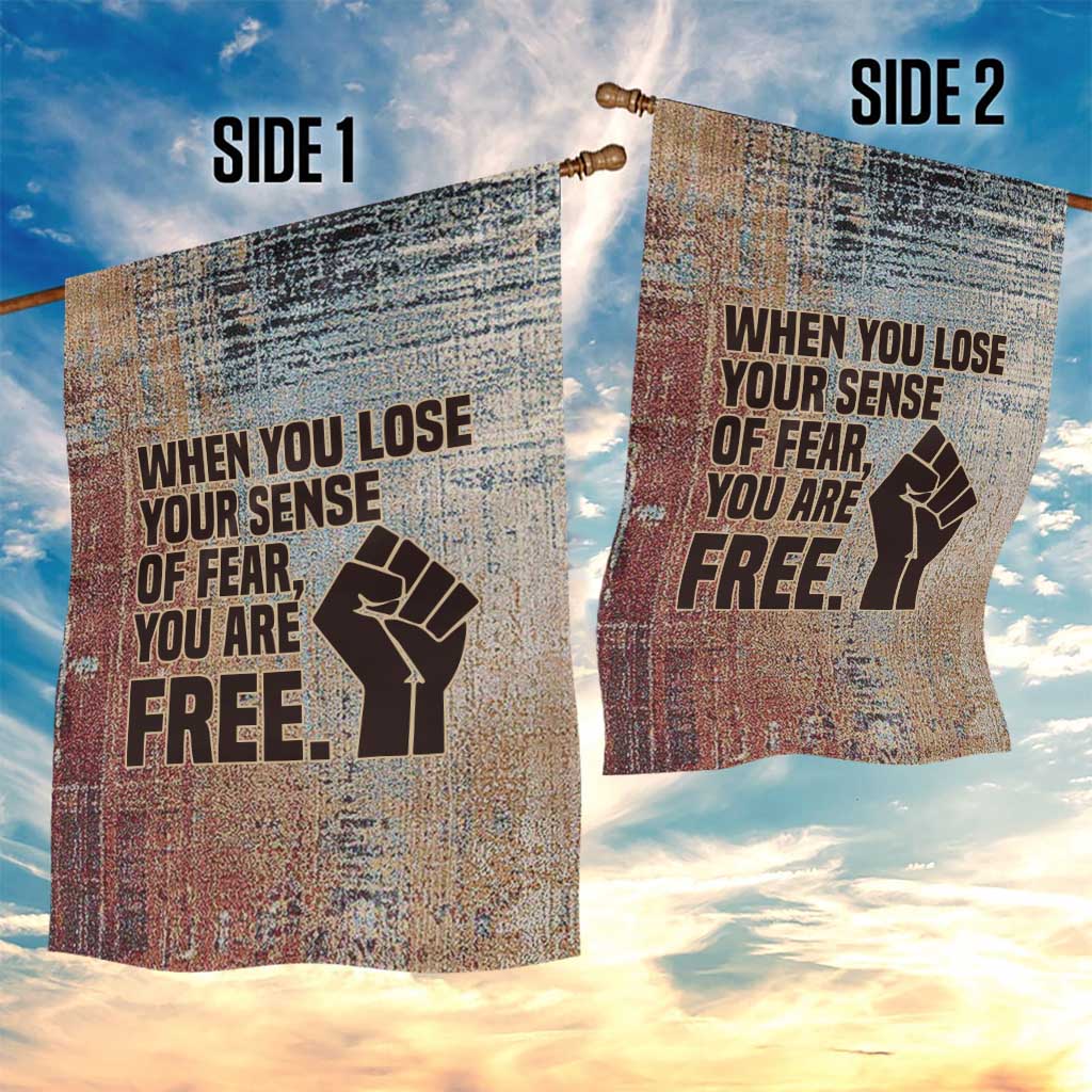 John Lewis Garden Flag with Freedom Quote Graphic Civil Rights and Legacy Tribute - Wonder Print Shop