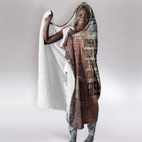 John Lewis Hooded Blanket with Freedom Quote Graphic Civil Rights and Legacy Tribute - undefined