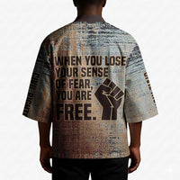 John Lewis Kimono with Freedom Quote Graphic Civil Rights and Legacy Tribute - Wonder Print Shop
