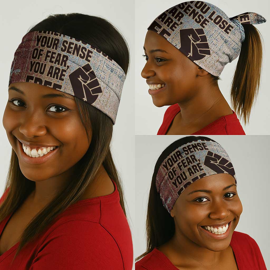 John Lewis Neck Gaiter with Freedom Quote Graphic Civil Rights and Legacy Tribute - Wonder Print Shop