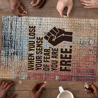 John Lewis Puzzle with Freedom Quote Graphic Civil Rights and Legacy Tribute - Wonder Print Shop