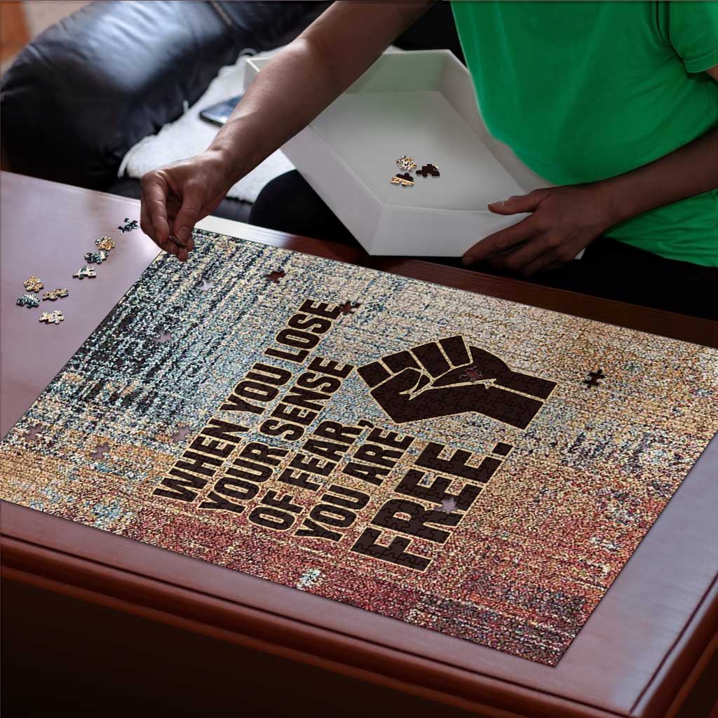 John Lewis Puzzle with Freedom Quote Graphic Civil Rights and Legacy Tribute - Wonder Print Shop