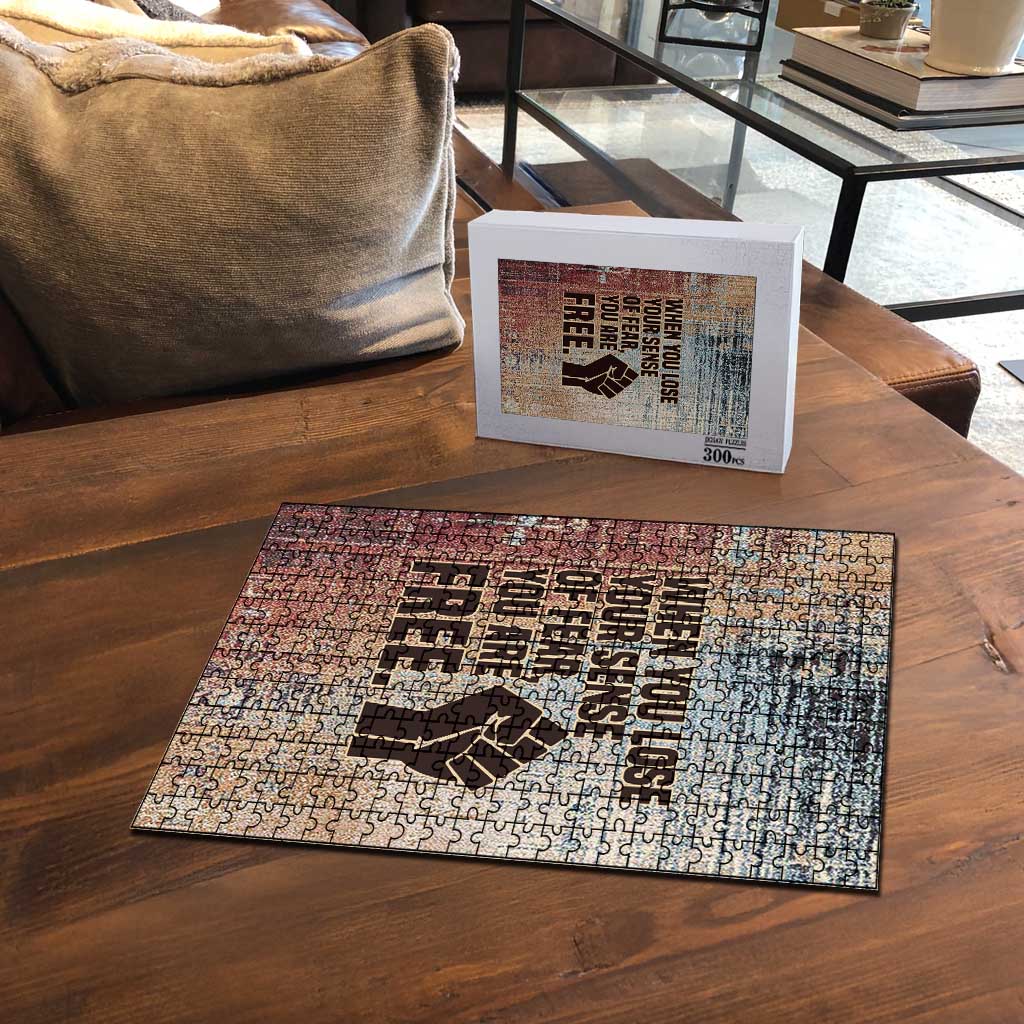 John Lewis Puzzle with Freedom Quote Graphic Civil Rights and Legacy Tribute - Wonder Print Shop