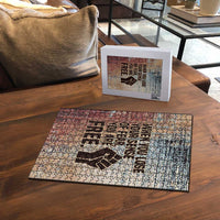 John Lewis Puzzle with Freedom Quote Graphic Civil Rights and Legacy Tribute - Wonder Print Shop