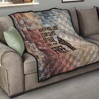 John Lewis Quilt with Freedom Quote Graphic Civil Rights and Legacy Tribute - Wonder Print Shop
