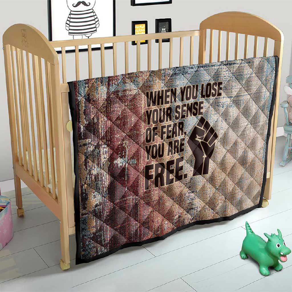 John Lewis Quilt with Freedom Quote Graphic Civil Rights and Legacy Tribute - Wonder Print Shop