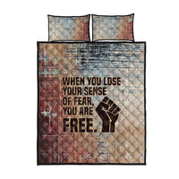 John Lewis Quilt Bed Set with Freedom Quote Graphic Civil Rights and Legacy Tribute - Wonder Print Shop