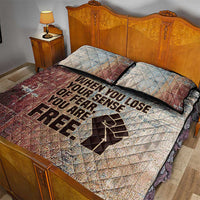 John Lewis Quilt Bed Set with Freedom Quote Graphic Civil Rights and Legacy Tribute - Wonder Print Shop