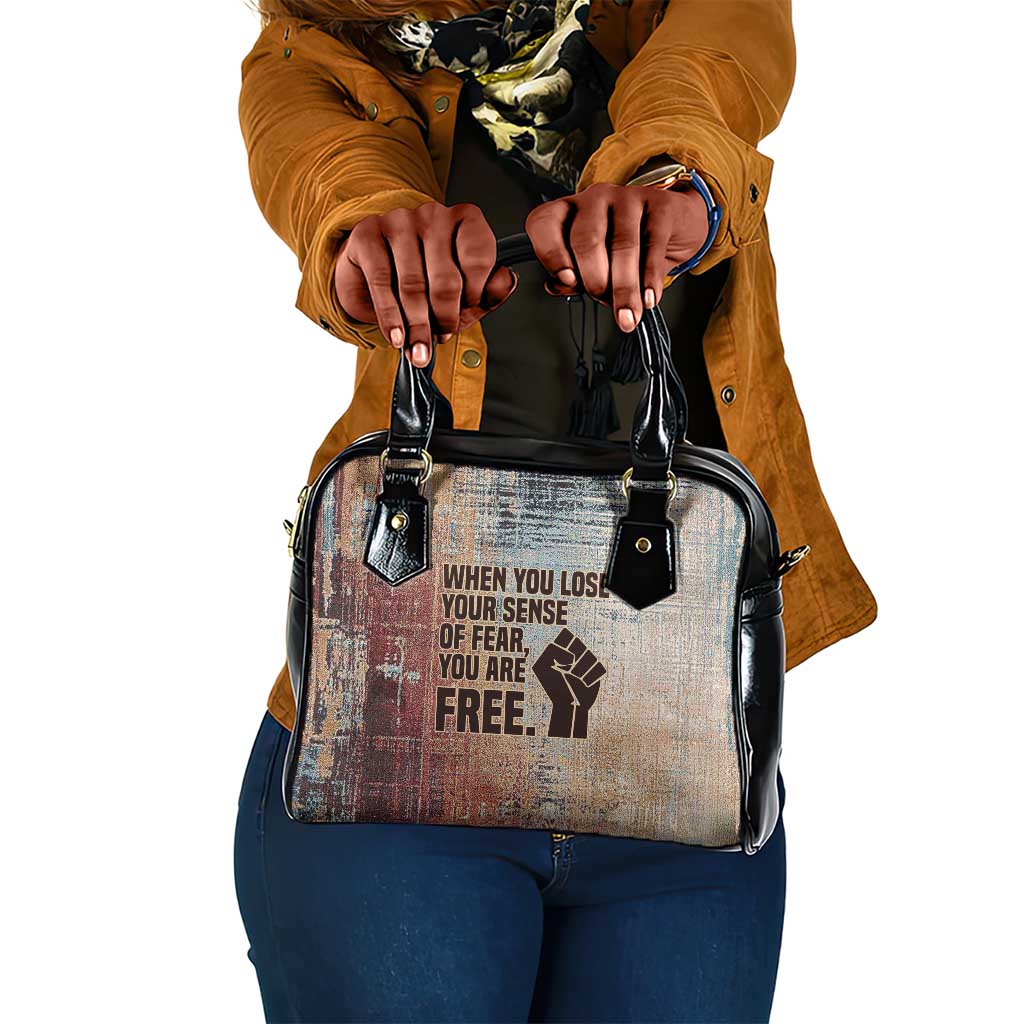 John Lewis Shoulder Handbag with Freedom Quote Graphic Civil Rights and Legacy Tribute - Wonder Print Shop