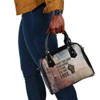 John Lewis Shoulder Handbag with Freedom Quote Graphic Civil Rights and Legacy Tribute - Wonder Print Shop