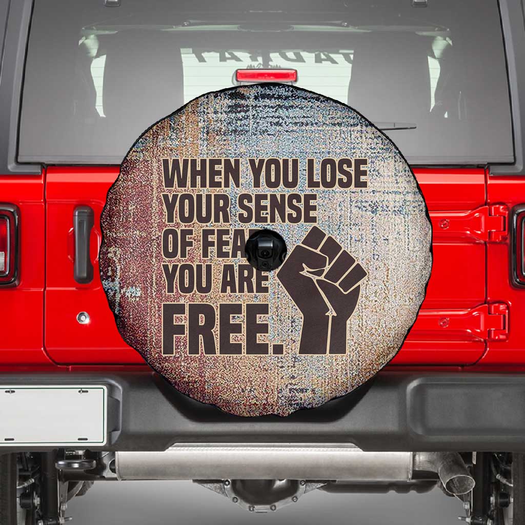 John Lewis Spare Tire Cover with Freedom Quote Graphic Civil Rights and Legacy Tribute - Wonder Print Shop