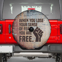 John Lewis Spare Tire Cover with Freedom Quote Graphic Civil Rights and Legacy Tribute - Wonder Print Shop