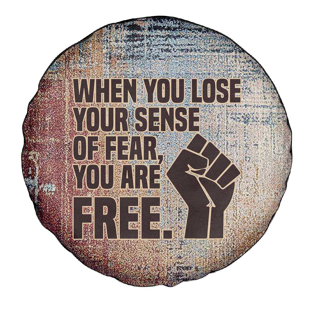 John Lewis Spare Tire Cover with Freedom Quote Graphic Civil Rights and Legacy Tribute - Wonder Print Shop