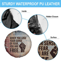 John Lewis Spare Tire Cover with Freedom Quote Graphic Civil Rights and Legacy Tribute - Wonder Print Shop