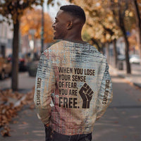 John Lewis Sweatshirt with Freedom Quote Graphic Civil Rights and Legacy Tribute - Wonder Print Shop
