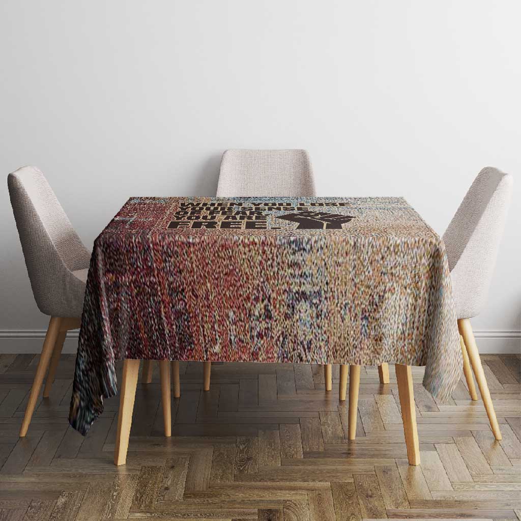 John Lewis Tablecloth with Freedom Quote Graphic Civil Rights and Legacy Tribute - Wonder Print Shop