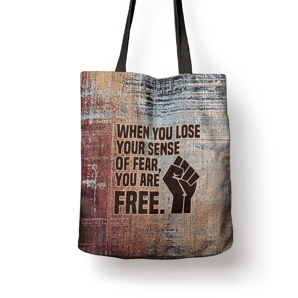 John Lewis Tote Bag with Freedom Quote Graphic Civil Rights and Legacy Tribute - Wonder Print Shop