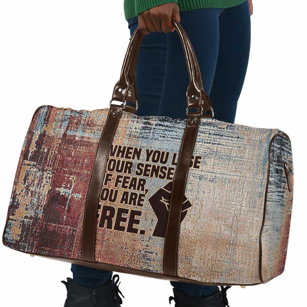 John Lewis Travel Bag with Freedom Quote Graphic Civil Rights and Legacy Tribute - Wonder Print Shop