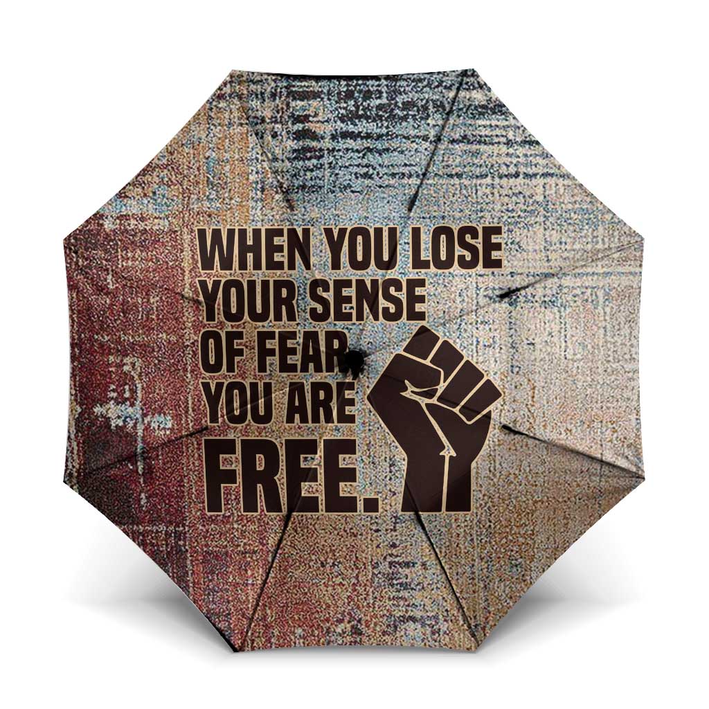 John Lewis Umbrella with Freedom Quote Graphic Civil Rights and Legacy Tribute - Wonder Print Shop