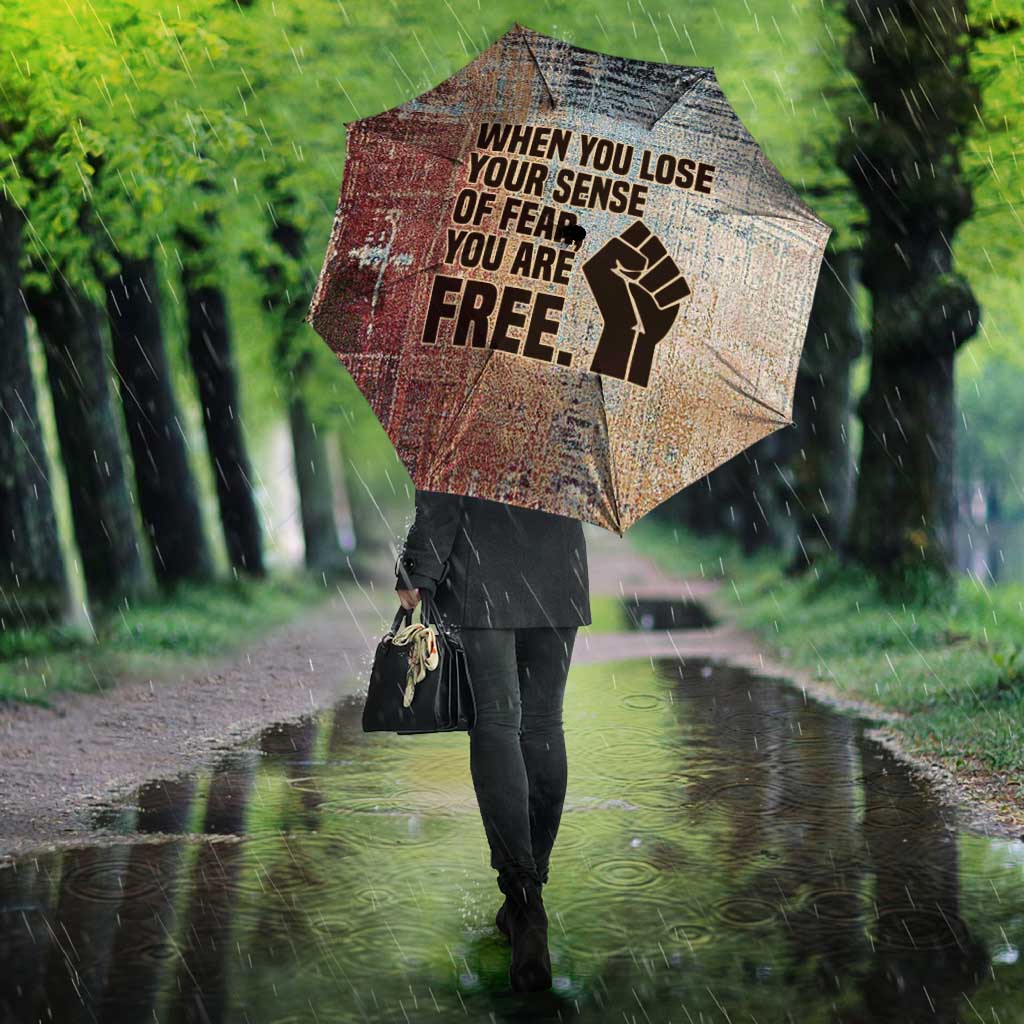 John Lewis Umbrella with Freedom Quote Graphic Civil Rights and Legacy Tribute - Wonder Print Shop