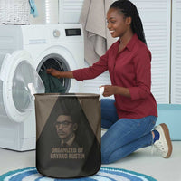 Bayard Rustin Laundry Basket with March on Washington Design Civil Rights Organizer Tribute - Wonder Print Shop
