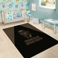 Bayard Rustin Area Rug with March on Washington Design Civil Rights Organizer Tribute - Wonder Print Shop
