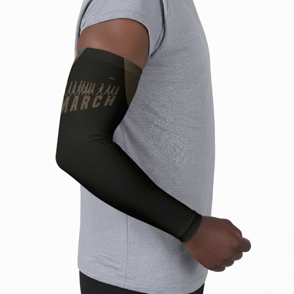 Bayard Rustin Arm Sleeves with March on Washington Design Civil Rights Organizer Tribute - Wonder Print Shop