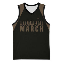 Bayard Rustin Basketball Jersey with March on Washington Design Civil Rights Organizer Tribute - Wonder Print Shop