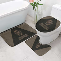 Bayard Rustin Bathroom Set with March on Washington Design Civil Rights Organizer Tribute - Wonder Print Shop