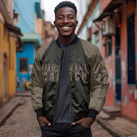 Bayard Rustin Bomber Jacket with March on Washington Design Civil Rights Organizer Tribute - Wonder Print Shop