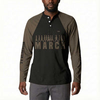 Bayard Rustin Button Sweatshirt with March on Washington Design Civil Rights Organizer Tribute