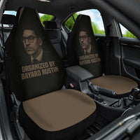Bayard Rustin Car Seat Cover with March on Washington Design Civil Rights Organizer Tribute - Wonder Print Shop