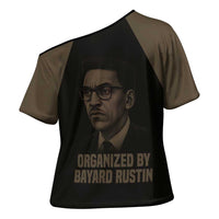 Bayard Rustin Cross Shoulder Shirt with March on Washington Design Civil Rights Organizer Tribute - Wonder Print Shop