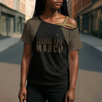 Bayard Rustin Cross Shoulder Shirt with March on Washington Design Civil Rights Organizer Tribute - Wonder Print Shop