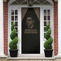 Bayard Rustin Door Cover with March on Washington Design Civil Rights Organizer Tribute - Wonder Print Shop