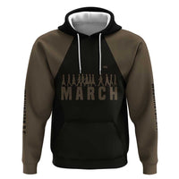 Bayard Rustin Hoodie with March on Washington Design Civil Rights Organizer Tribute - Wonder Print Shop