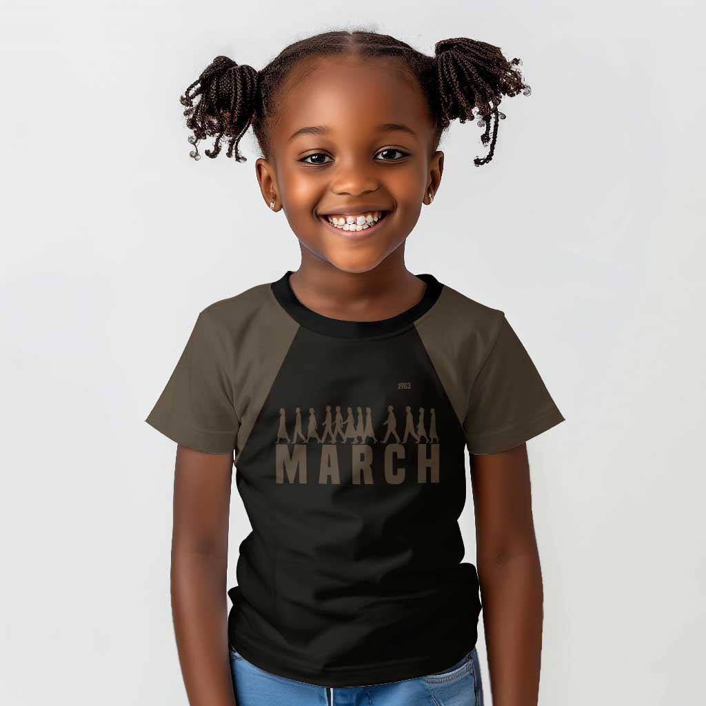 Bayard Rustin Kid T shirt with March on Washington Design Civil Rights Organizer Tribute - Wonder Print Shop