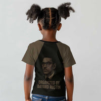 Bayard Rustin Kid T shirt with March on Washington Design Civil Rights Organizer Tribute - Wonder Print Shop