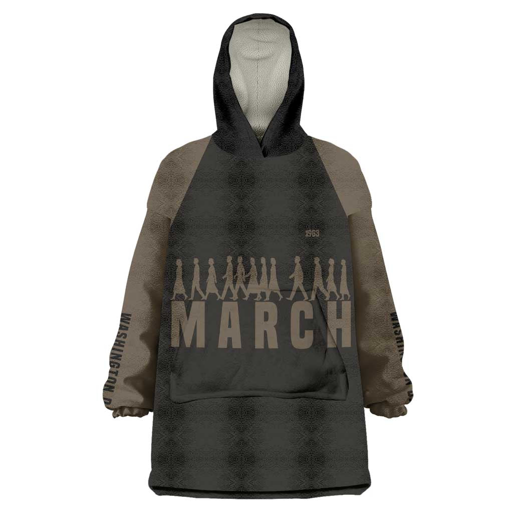 Bayard Rustin Kid Wearable Blanket Hoodie with March on Washington Design Civil Rights Organizer Tribute - Wonder Print Shop