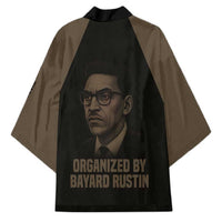 Bayard Rustin Kimono with March on Washington Design Civil Rights Organizer Tribute - Wonder Print Shop