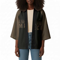 Bayard Rustin Kimono with March on Washington Design Civil Rights Organizer Tribute - Wonder Print Shop