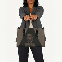 Bayard Rustin Leather Bag with March on Washington Design Civil Rights Organizer Tribute - Wonder Print Shop