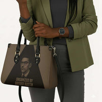 Bayard Rustin Leather Bag with March on Washington Design Civil Rights Organizer Tribute - Wonder Print Shop