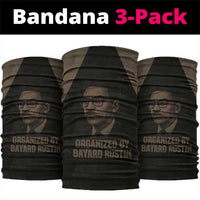 Bayard Rustin Neck Gaiter with March on Washington Design Civil Rights Organizer Tribute - Wonder Print Shop