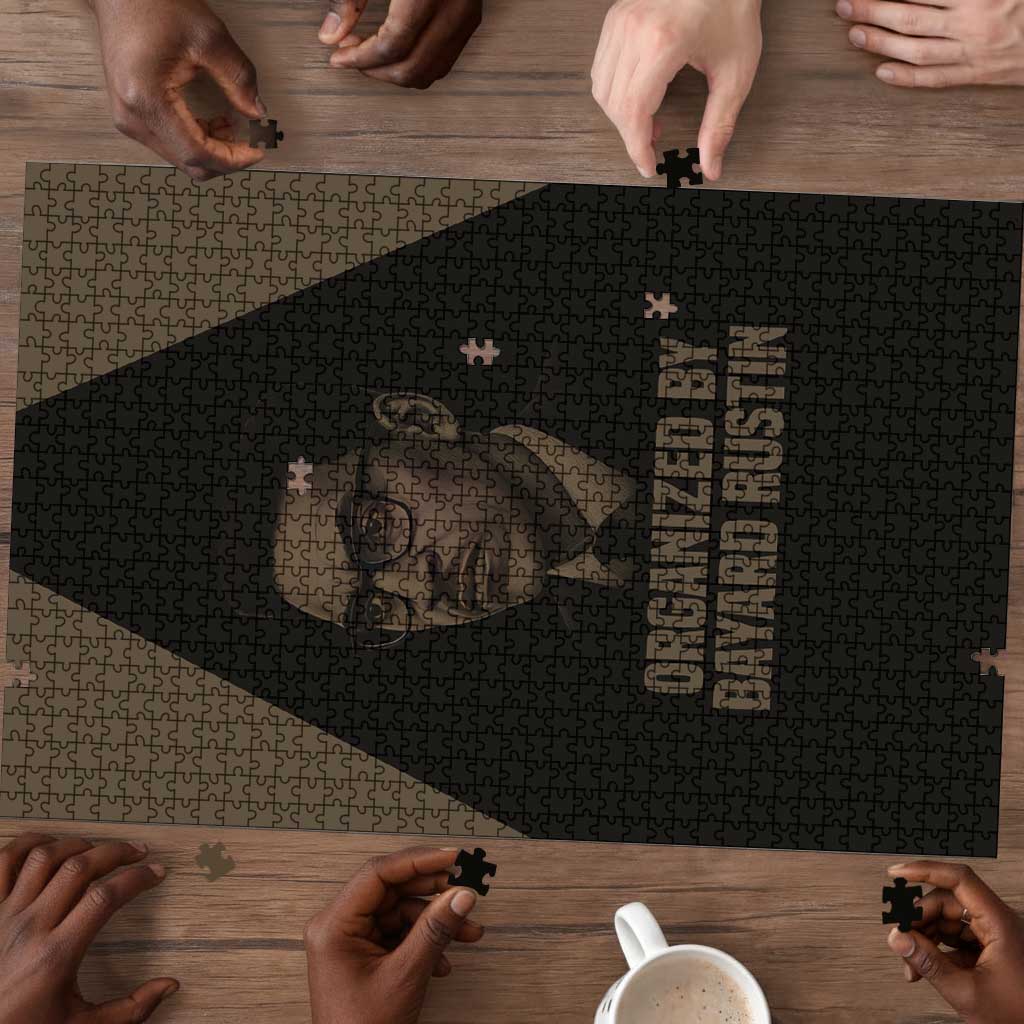 Bayard Rustin Puzzle with March on Washington Design Civil Rights Organizer Tribute - Wonder Print Shop