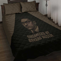 Bayard Rustin Quilt Bed Set with March on Washington Design Civil Rights Organizer Tribute - Wonder Print Shop