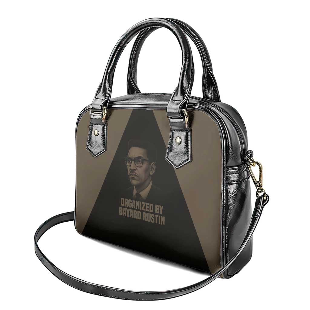 Bayard Rustin Shoulder Handbag with March on Washington Design Civil Rights Organizer Tribute - Wonder Print Shop