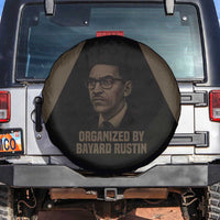Bayard Rustin Spare Tire Cover with March on Washington Design Civil Rights Organizer Tribute - Wonder Print Shop
