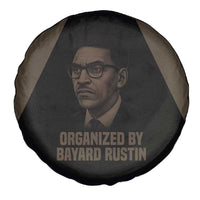 Bayard Rustin Spare Tire Cover with March on Washington Design Civil Rights Organizer Tribute - Wonder Print Shop